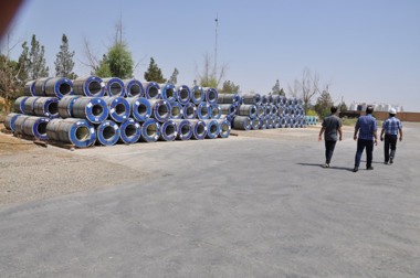 بازدید از مرکز خدمات شرکت خدمات عمومی فولاد ایران